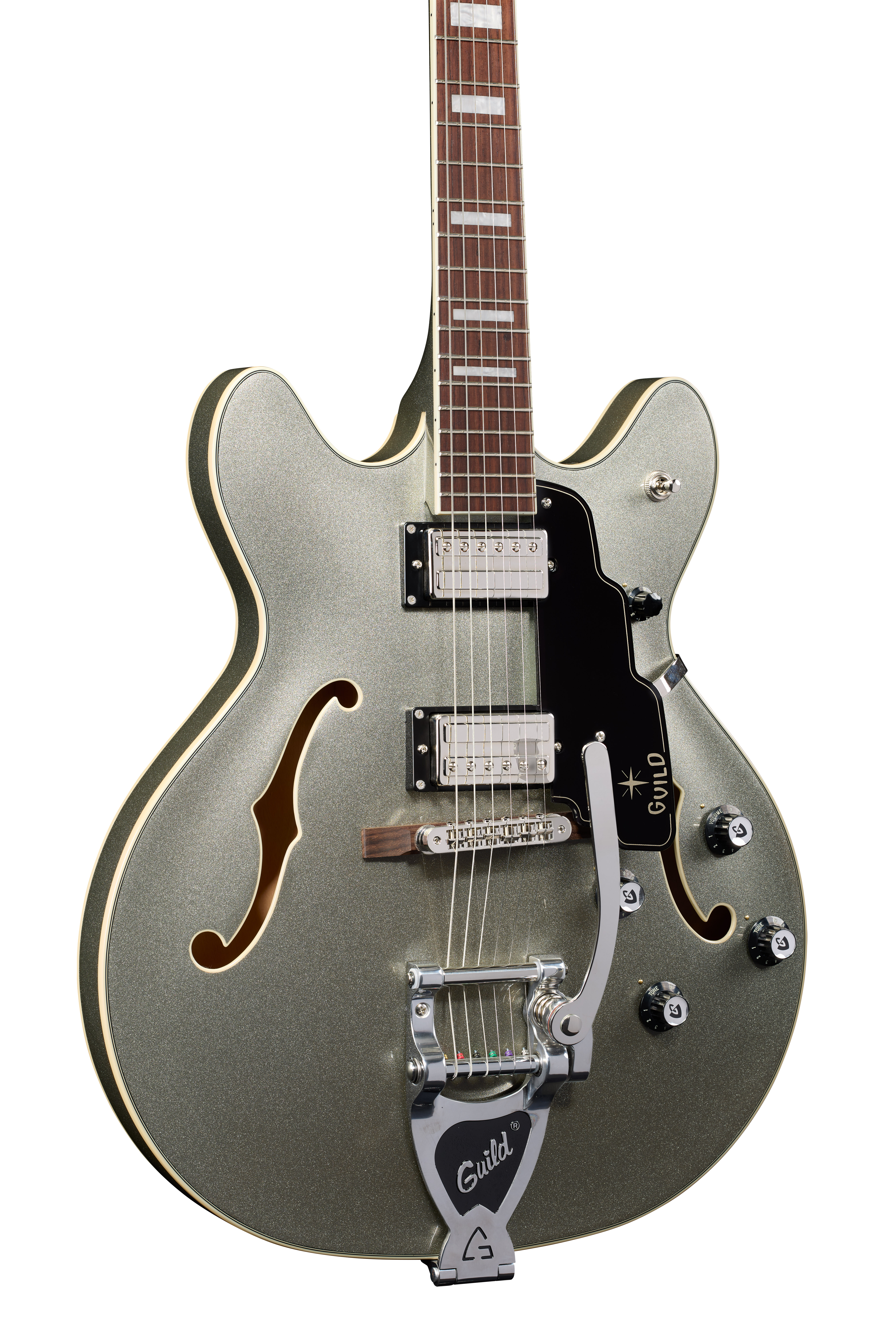Starfire Deluxe DC GVT Vintage Sterling	 